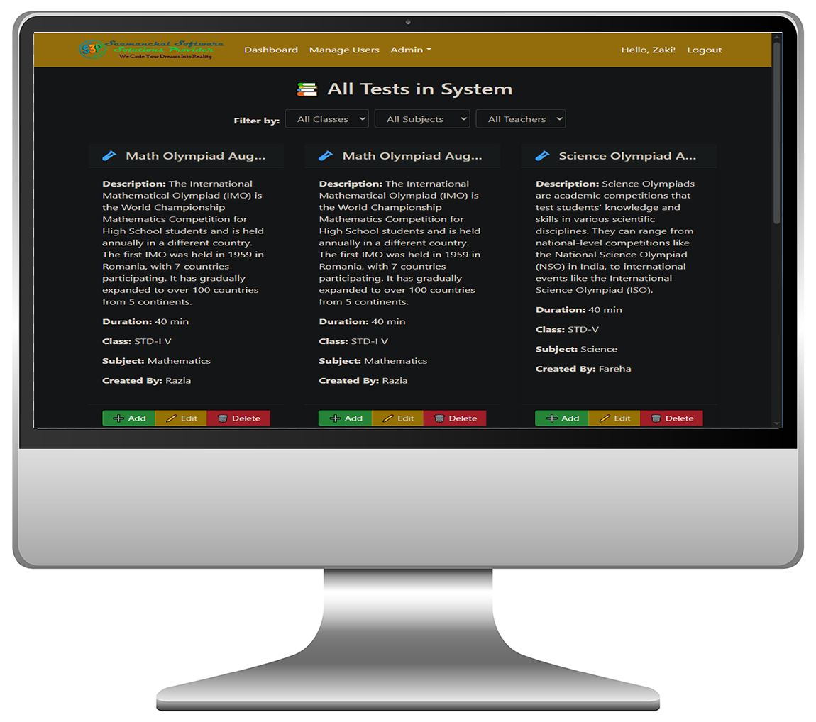 examPro-dashboard