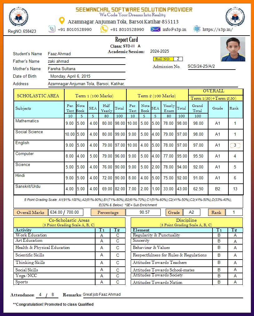 Exam Dashboard