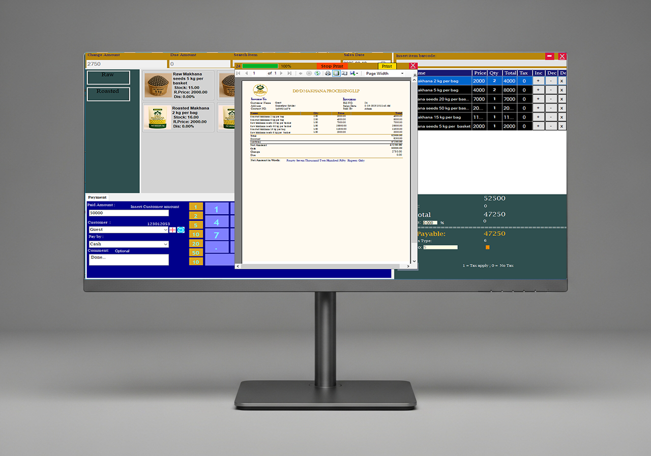 retailPro-invoice